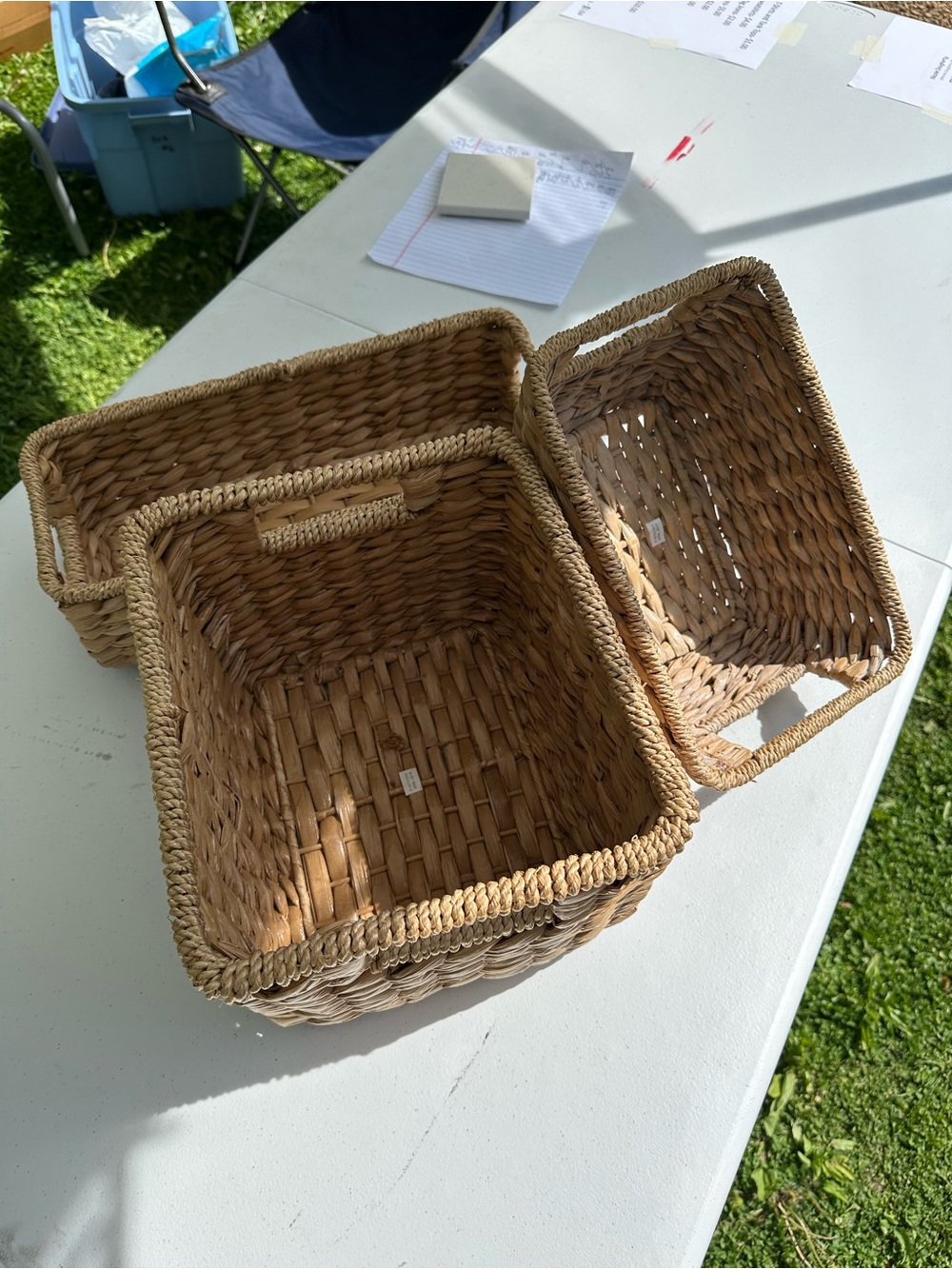 Target Natural Woven Storage Basket Set - Brown